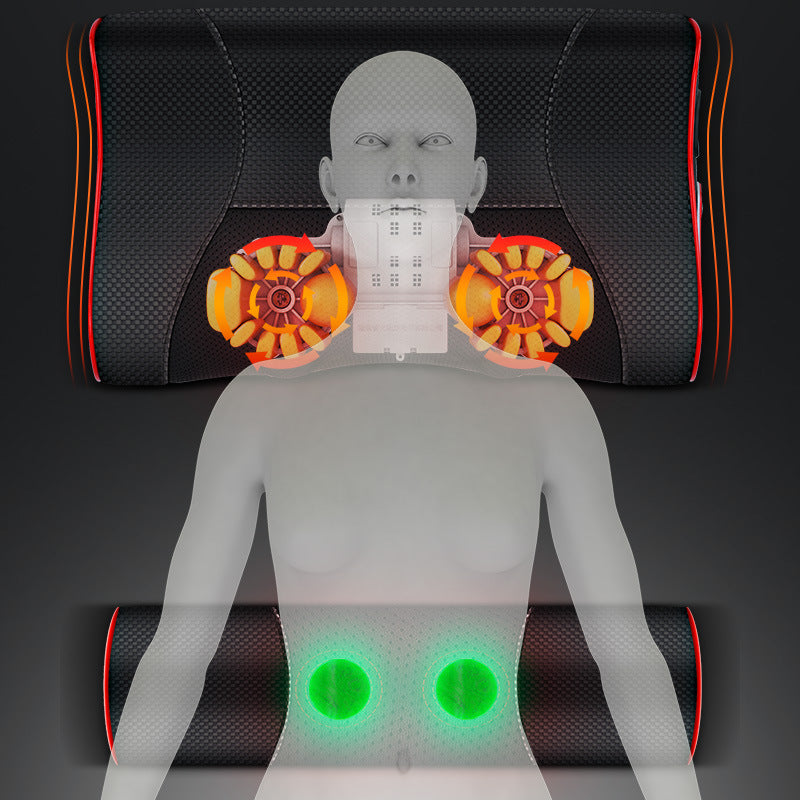 Electric Neck And Shoulder Massager Pillow - ArtInk eXpress 