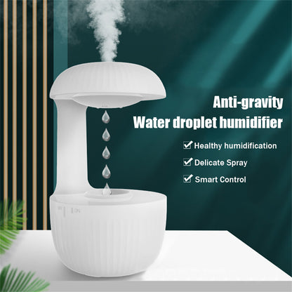 Anti-gravity Air Humidifier Water Drops Cool Mist Maker - ArtInk eXpress 